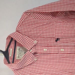 Men's M Abercrombie gingham